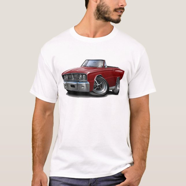 Camiseta Convertible 1966 marrom do Coronet (Frente)