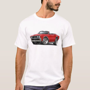 Camiseta Convertible 1967 vermelho de Chevelle