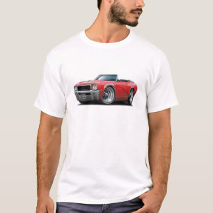 Camiseta Convertible 1968 vermelho de Buick GS