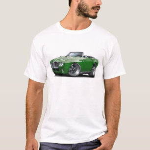 Camiseta Convertible 1969 verde escuro de Firebird