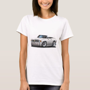 Camiseta Convertible 1971-72 branco de Chevelle