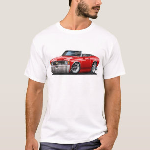 Camiseta Convertible 1971-72 vermelho de Chevelle