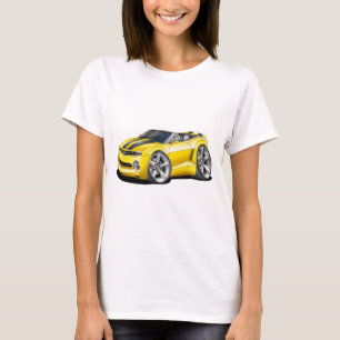 Camiseta Convertible 2012 Amarelo-Preto de Camaro