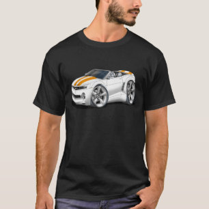 Camiseta Convertible 2012 Branco-Alaranjado de Camaro