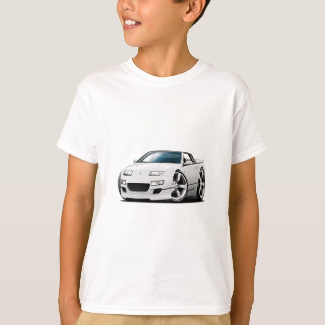 Camiseta Convertible branco de Nissan 300ZX (Frente)