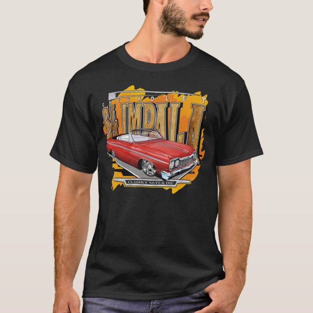 Camiseta Convertible de Chevrolet Impala de 1964 costumes (Frente)