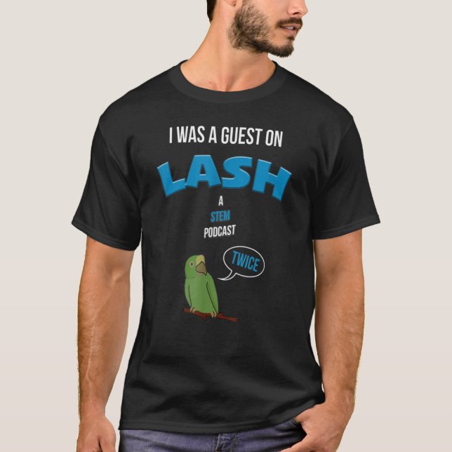 Camiseta Convidado do Podcast Lash (Frente)