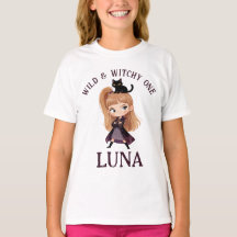 Convite de Aniversário de 1 ano da Bruxinha Chibi