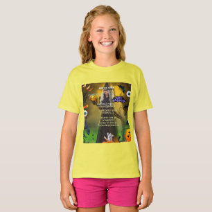 Camiseta Convite de aniversário de Halloween Espetacular
