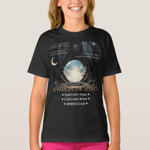 Camiseta Convoca o Teto de Halloween do Crystal Ball