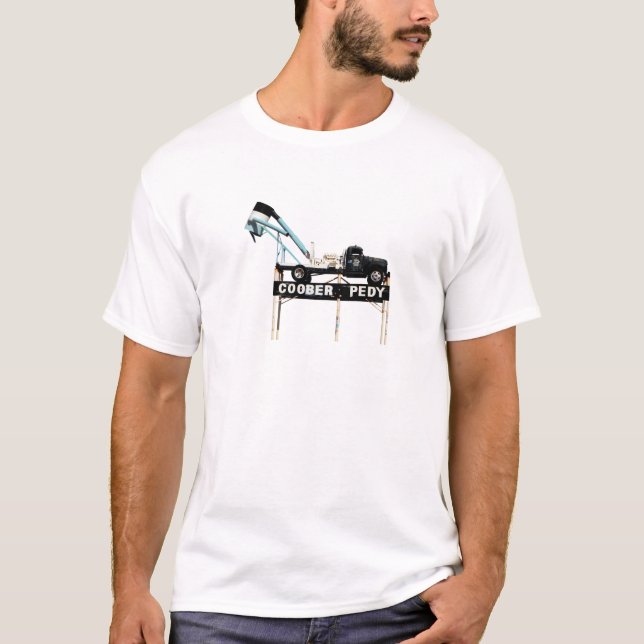 Camiseta Coober Pedy, Capital Opal do Mundo (Frente)