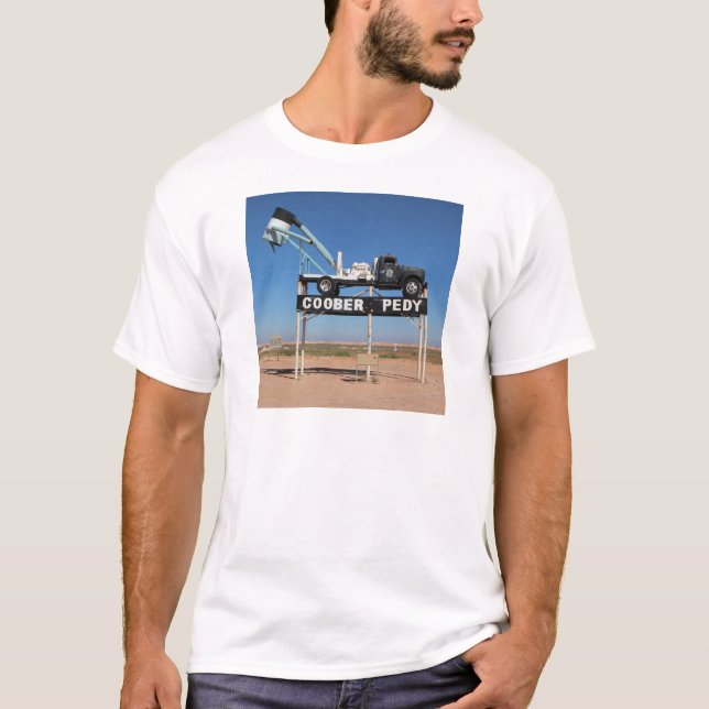 Camiseta Coober Pedy Personalizável Outback Souvenir (Frente)