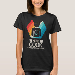 Camiseta Cook & Chef Retro Vintage Pai para marido presente