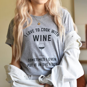 Camiseta Cook com vinho