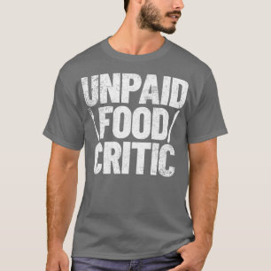 Camiseta Cook de Chef Crítico da comida 1