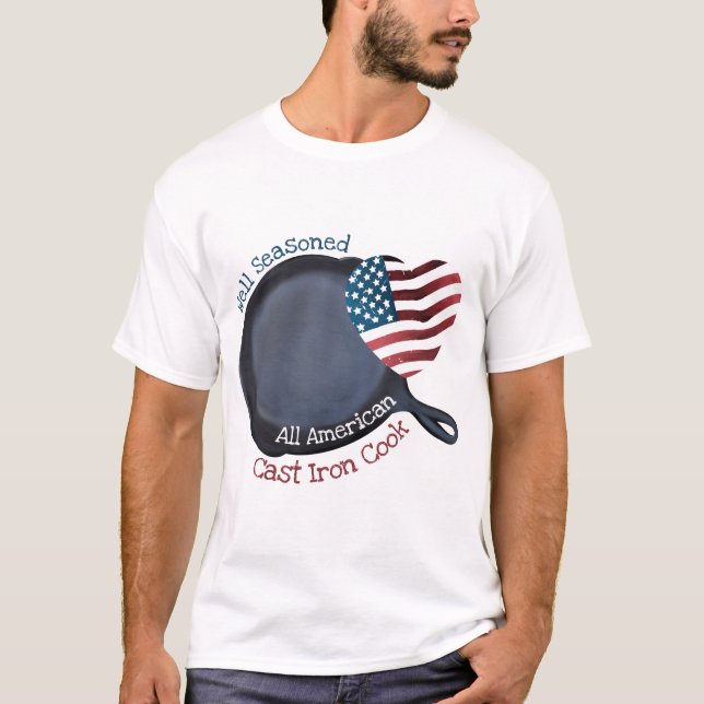 Camiseta Cook De Ferro Ferrado Bem Sediado (Frente)