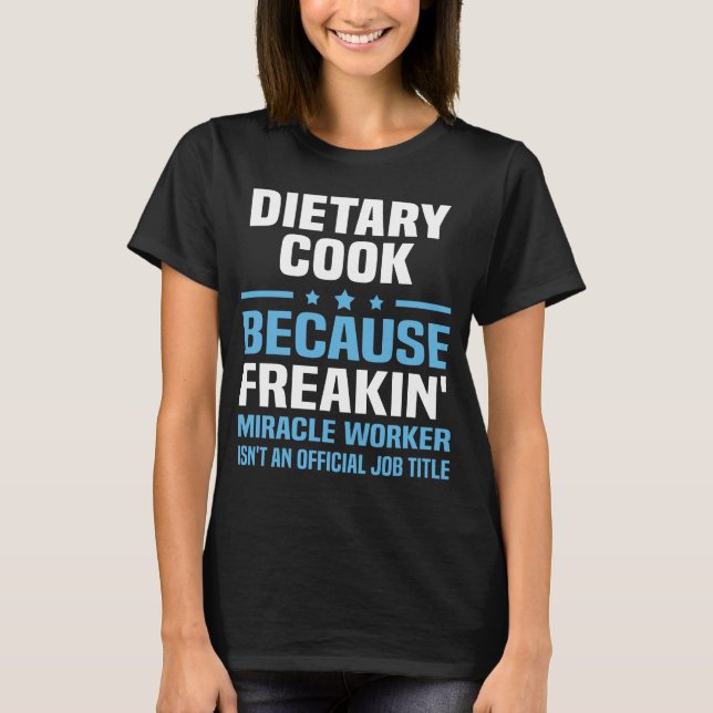 Camiseta Cook dietético (Frente)