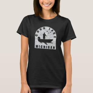 Camiseta Cook Lake Fisheries Michigan