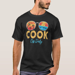 Camiseta Cook Off Duty Sunglass Feliz Dia Passado Da Escola