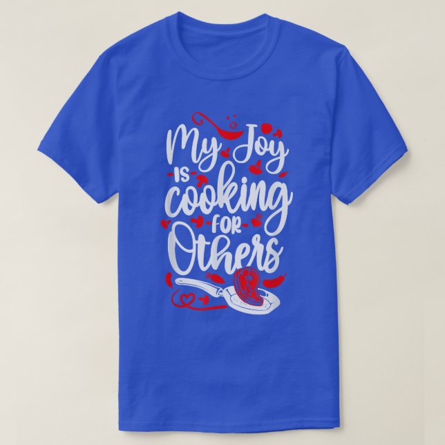 Camiseta Cook Pan Kitchen Chef cozinhar (Frente do Design)