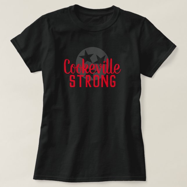 CAMISETA COOKEVILLE TENNESSEE FORTE | (Frente do Design)