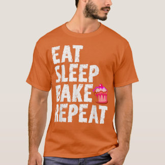 Camiseta Cookie Bakers Fazendo Chefs Comer Assar do Sono Re