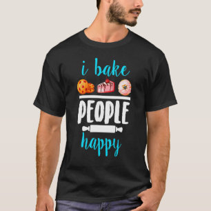 Camiseta Cookie Bakers I Assar Pessoas Happy Baking Bakers 