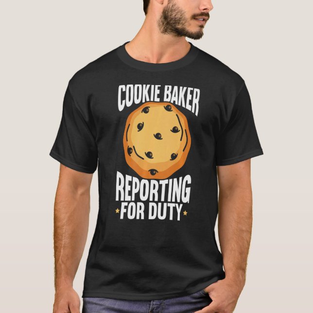 Camiseta Cookie Baking Baker 8 (Frente)