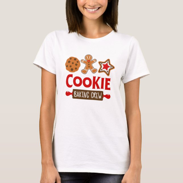 Camiseta Cookie Baking Crew (Frente)