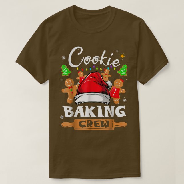 Camiseta Cookie Baking Crew 1012 (Frente do Design)