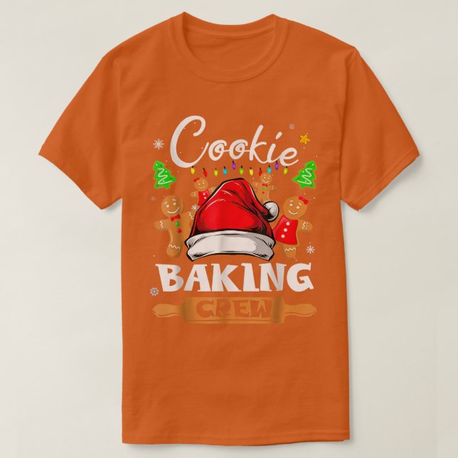 Camiseta Cookie Baking Crew 1014 (Frente do Design)