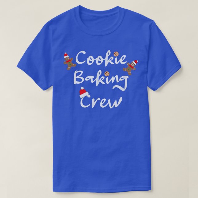 Camiseta Cookie Baking Crew  1016 (Frente do Design)
