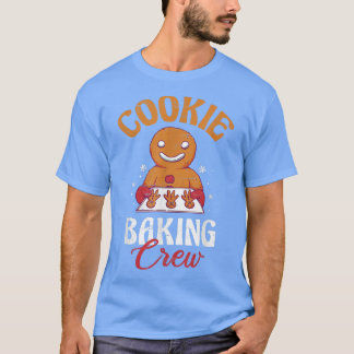Camiseta Cookie Baking Crew Culinária Baking Chef Bak