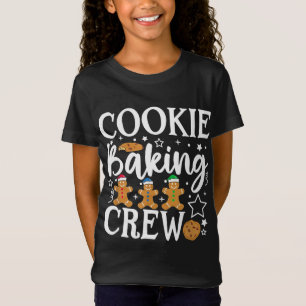 Camiseta Cookie Baking Crew Engraçado Grupo Correspondente