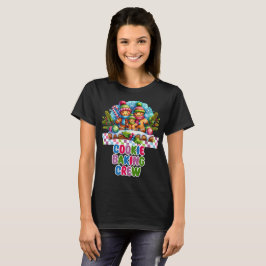 Camiseta Cookie Baking Crew Gingerbird T-Shirt de Natal
