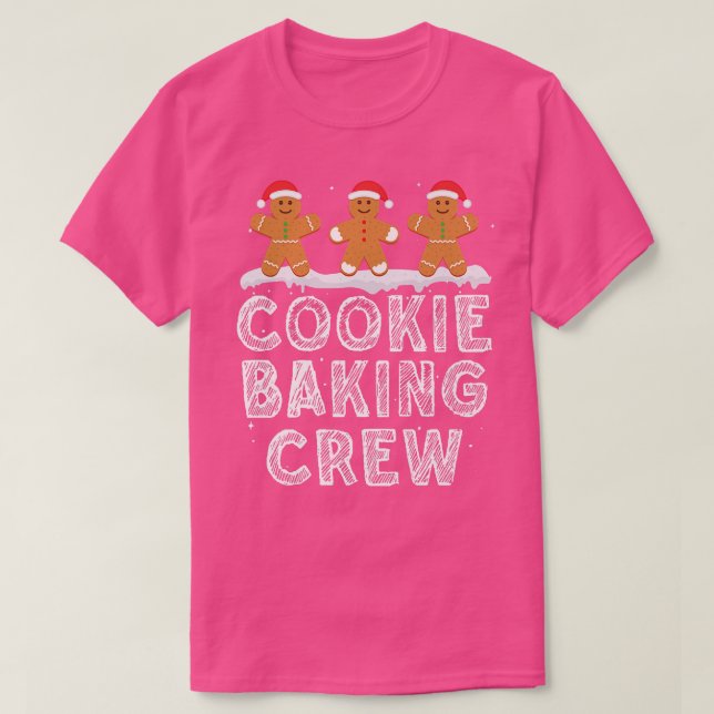 Camiseta Cookie Baking Crew Gingerpão (Frente do Design)