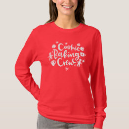 Camiseta Cookie Baking Crew Holiday Baking T Shirt