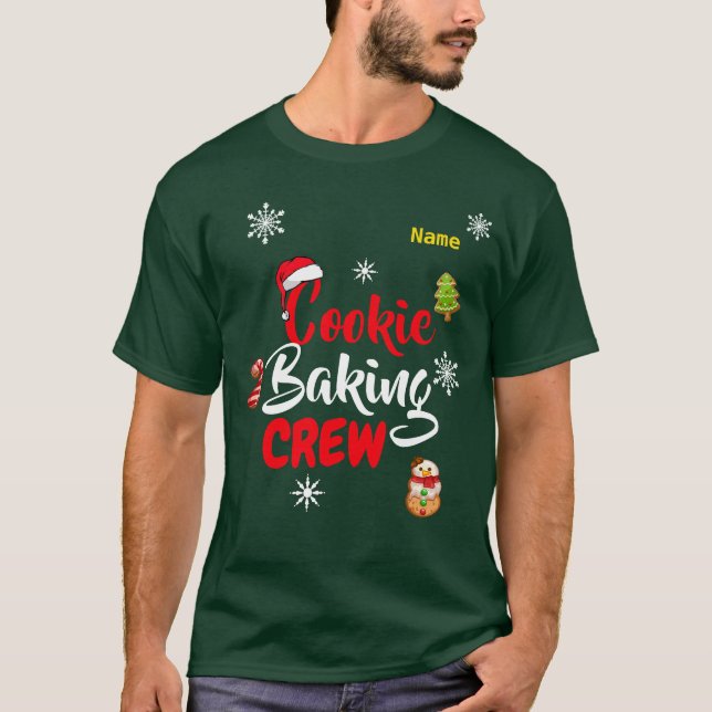 Camiseta Cookie Baking Crew t-shirt (Frente)