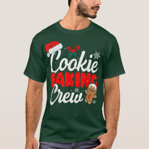 Camiseta Cookie Baking Crews Xmas Baker Comida Lover Christ