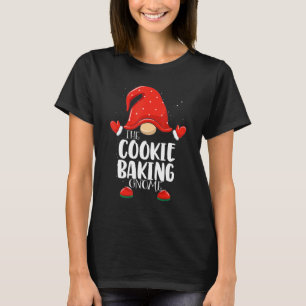 Camiseta Cookie Baking Gnome Matching Family Group Christma