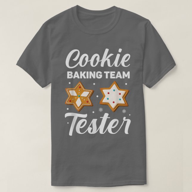 Camiseta Cookie Baking Team Tester  1140 (Frente do Design)