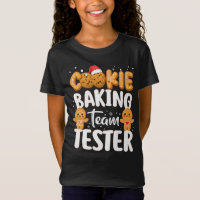 Cookie Baking Team Tester Gingerpão Natal