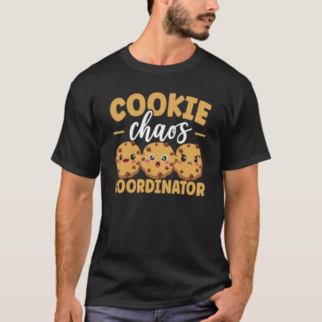 Camiseta Cookie Chaos Coordenador Cookie Dealer Sweet (Frente)