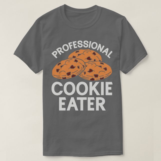 Camiseta Cookie Comer Cookie Cookies Batendo Chocolate (Frente do Design)