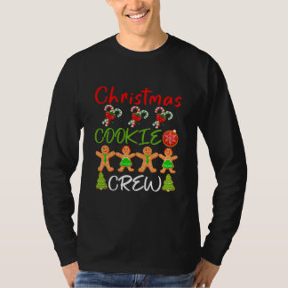 Camiseta Cookie Crew Baking Team Shirt Gingerbread Cookie