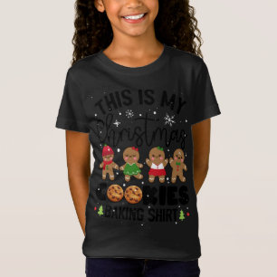 Camiseta Cookie Crew Gingerpão Este É O Meu Cooki De Natal