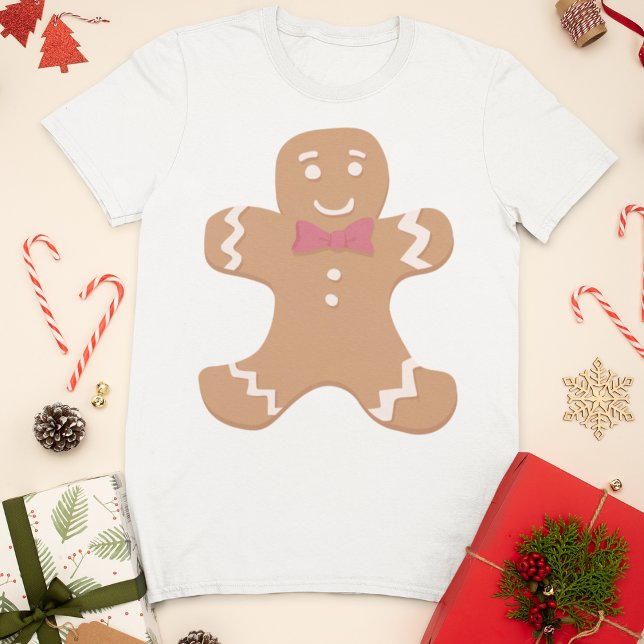 Camiseta Cookie de Gingerpão bonito (Criador carregado)