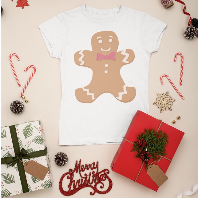 Camiseta Cookie de Gingerpão bonito (Criador carregado)