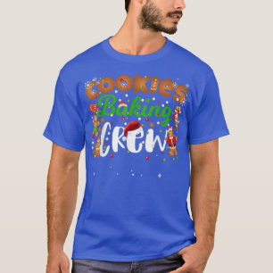 Camiseta Cookie de Natal Fazendo Tripulação Engraçada Famíl