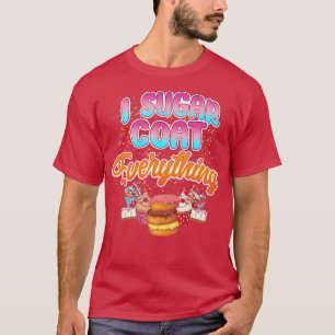 Camiseta Cookie de torta de Rosquinha de Cupcake de panific